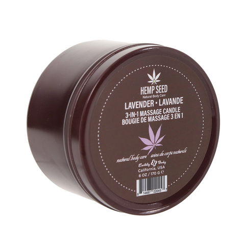 Hemp Seed Tranquility Massage Trio Gift Set - Lavender