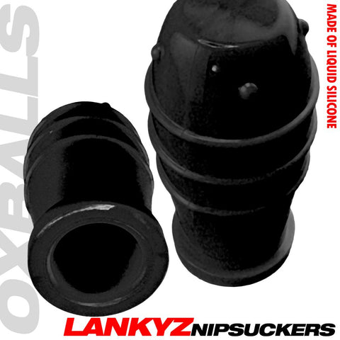 Lankyz Silicone Nipsuckers Black Silicone