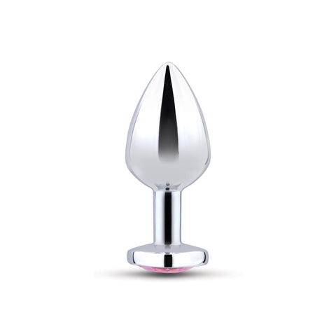 Jewel Heart Metal Butt Plug Training Set