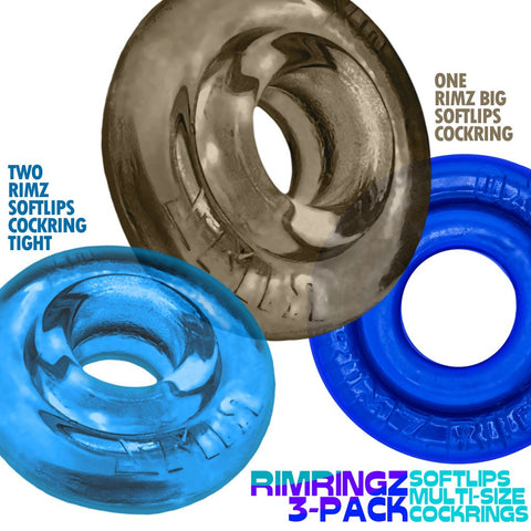 Rimringz Multi Size 3-Pack Cool Blues