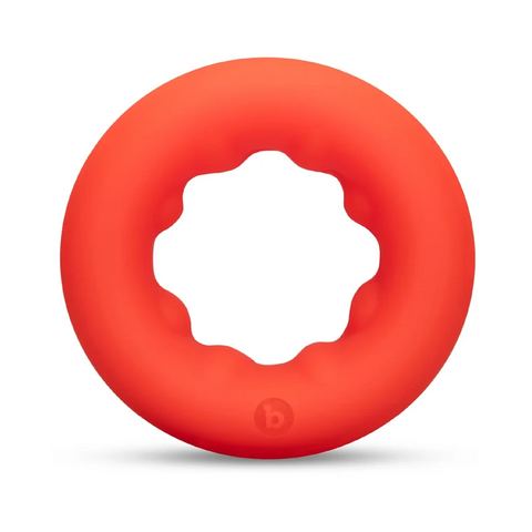 FLEX RING GRIP - ULTRA SOFT SILICONE COCK RING - RED