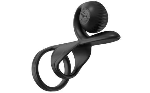 SVibe Snail JOVI couples ring, black