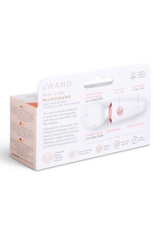 LE WAND MINI MICRO WAND WHITE