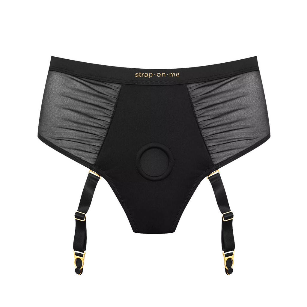 HARNESS LINGERIE IDYLLE - S - BLACK