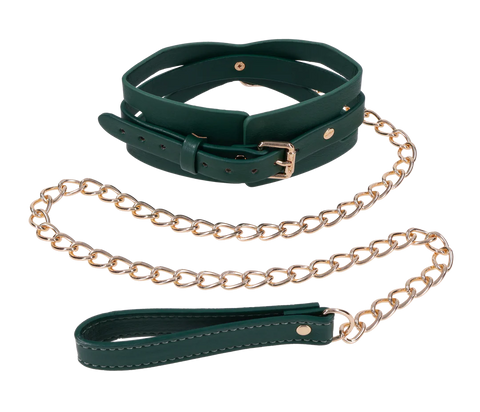 Indica Cutout Collar and Leash