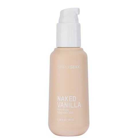 SIMPLY SEXY - PHEROMONE HAIR + BODY MIST - NAKED VANILLA - 3.35 floz | 99mL
