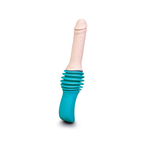 b-Vibe Realistic Thrusting Dildo Machine