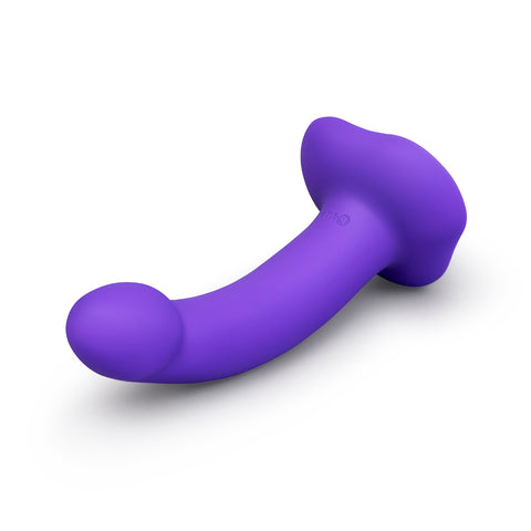 VIBRATING CURVED STRAP-ON KIT