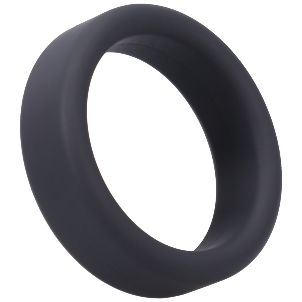 Anneau pour pénis super doux - Noir