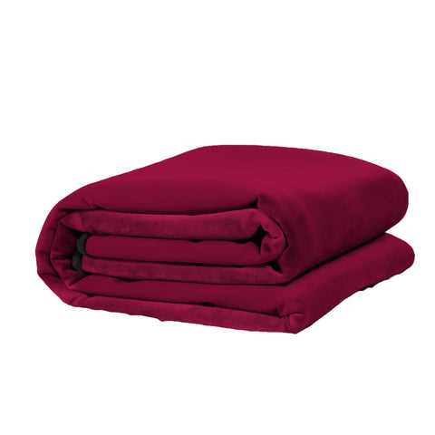 Fascinator Lush Throw Merlot Microvelvet - King Size