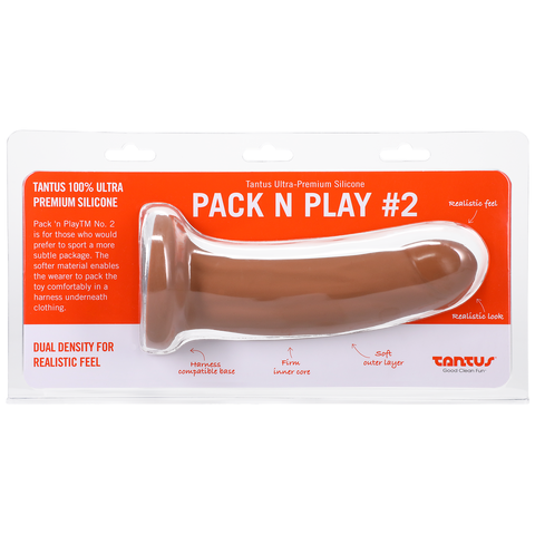 Tantus Silicone Pack'n Play No.2 Dildo