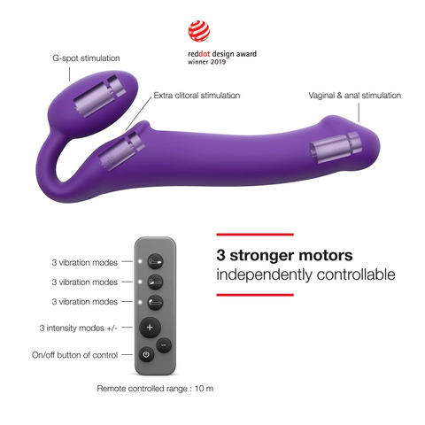 Vibrateur double stimulation 