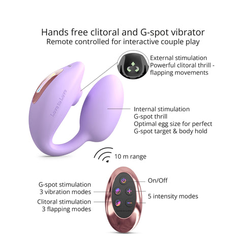 Vibrateur double stimulation 