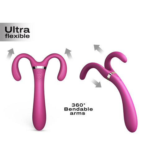 Vibrateur souple multi-fonction 