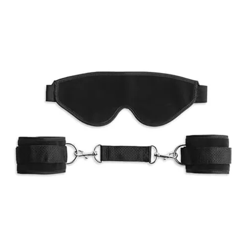 Kit de restriction de poignets et bandeau
