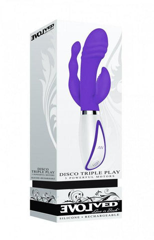 Vibrateur triple stimulation 