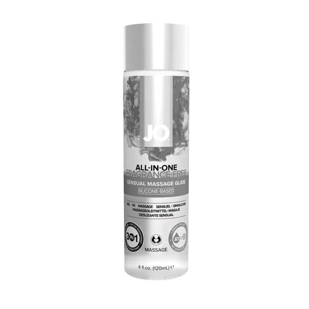 Huile de massage à base de silicone - Non parfumé - 1 oz