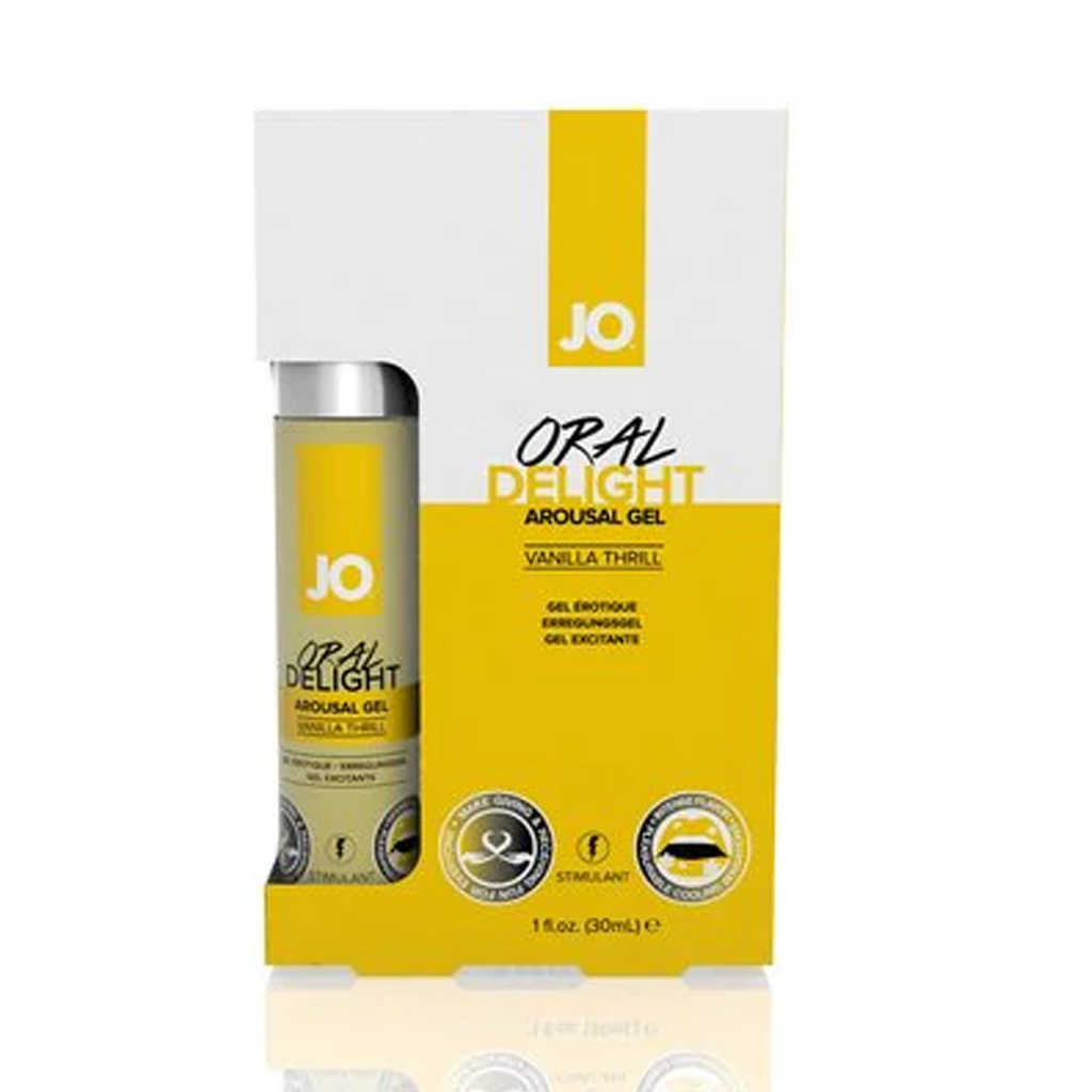 Gel stimulant aromatisé  - Vanille - 1 oz / 30 mL
