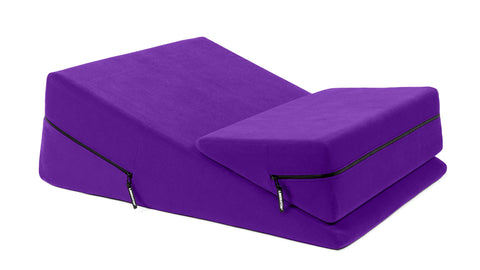 Combo Coin/Rampe en microfibre - Violet