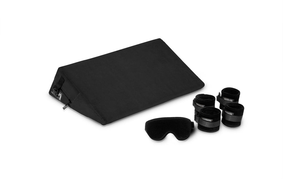 Rampe noir + Menottes/bandeau (Ensemble pour homme)