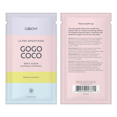 Gommage corporelle 