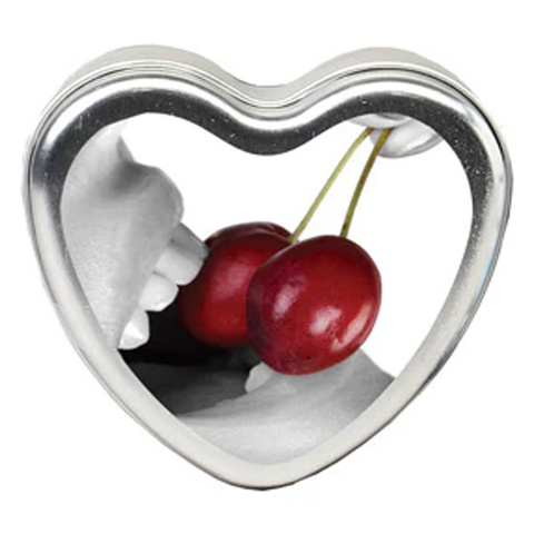Bougie de massage comestible 