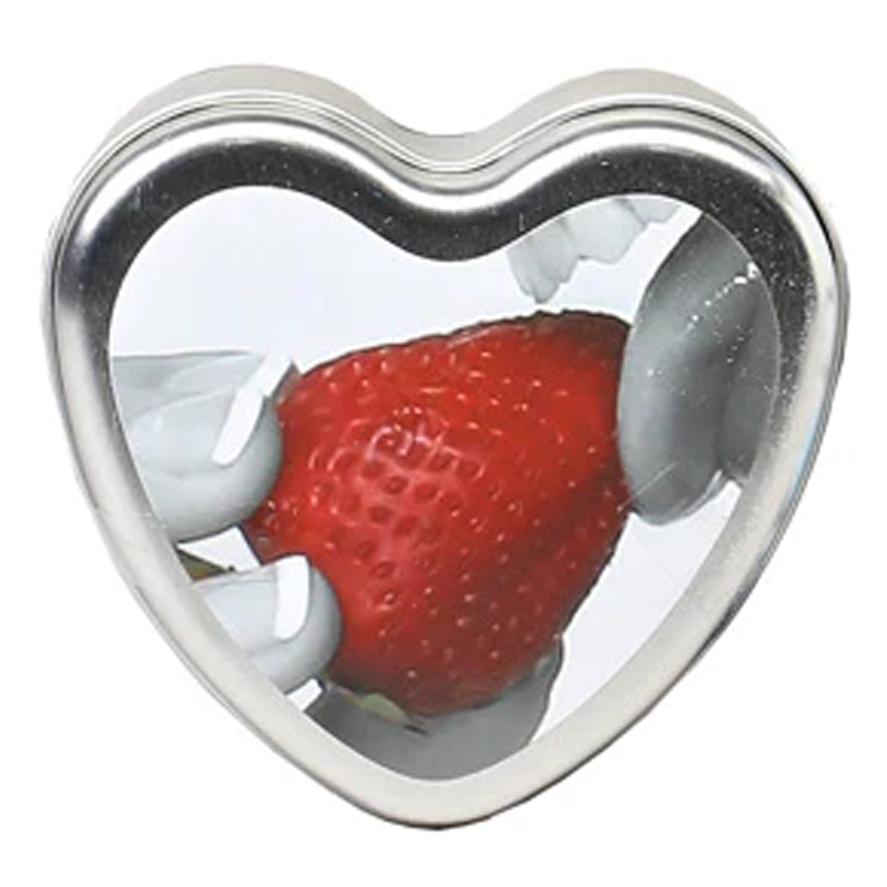 Bougie de massage comestible 