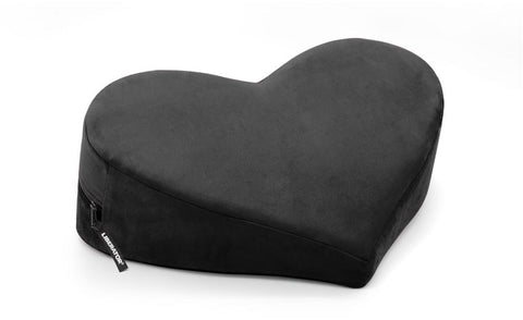 Rampe coeur en microfibre - Noir