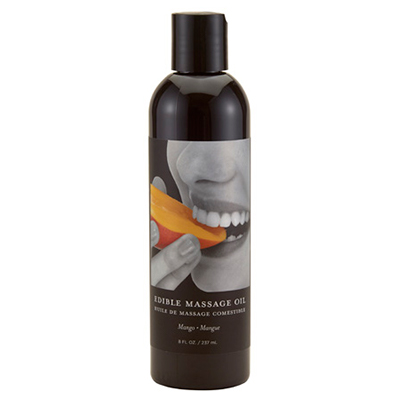 Huile de massage comestible 