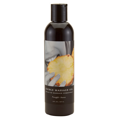 Huile de massage comestible 