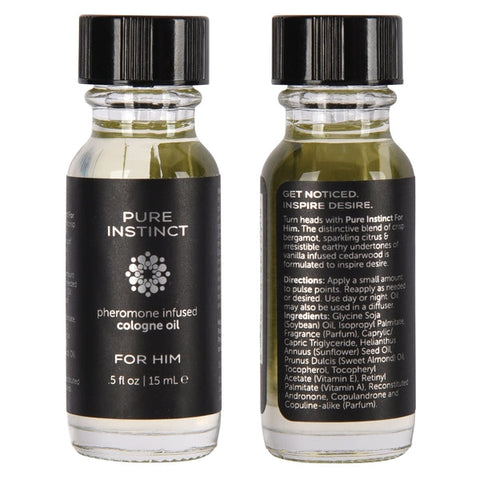 Huile parfumée avec phéromone - Pour lui - .5oz | 15mL