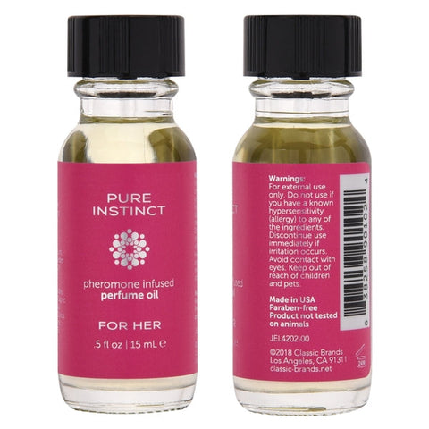 Huile parfumée avec phéromone - Pour elle - .5oz | 15mL
