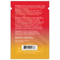 Gel refroidissant - Non parfumé - 0.03 fl oz | 1 mL