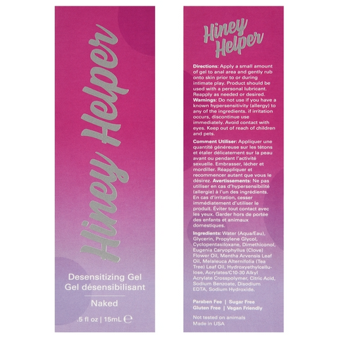 Gel désensibilisant 