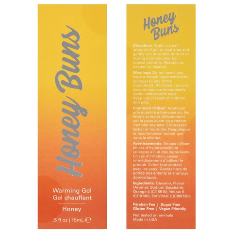 Gel chauffant - Miel - .5oz | 15mL