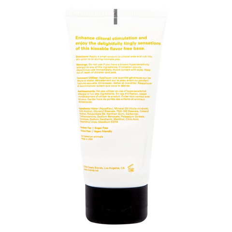 Gel stimulant pour clitoris 