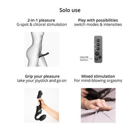 Vibrateur double stimulation 