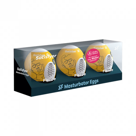 Oeuf de masturbation (Paquet de 3) - Fierce