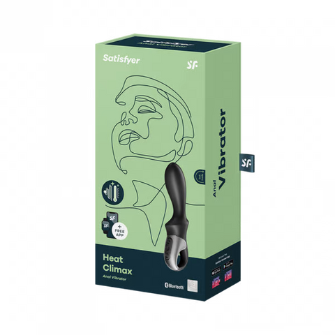Vibrateur anal chauffant 