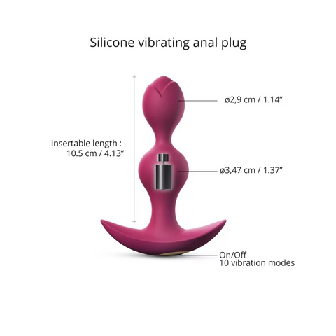 Manchon anal vibrant 