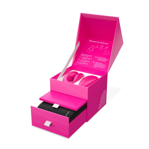 Vibrateur double stimulation connecté 