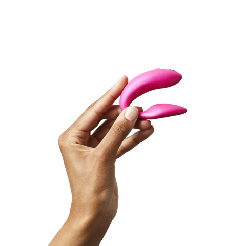 Vibrateur double stimulation connecté 