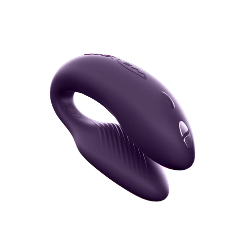 Vibrateur double stimulation connecté 