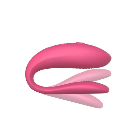 Vibrateur double stimulation connecté 