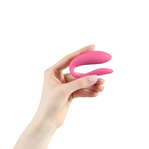 Vibrateur double stimulation connecté 