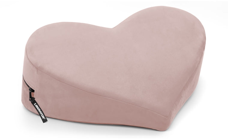 Rampe coeur en microfibre - Rose