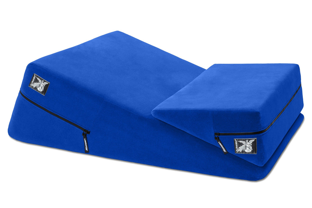 Combo Coin/Rampe en microfibre - Bleu