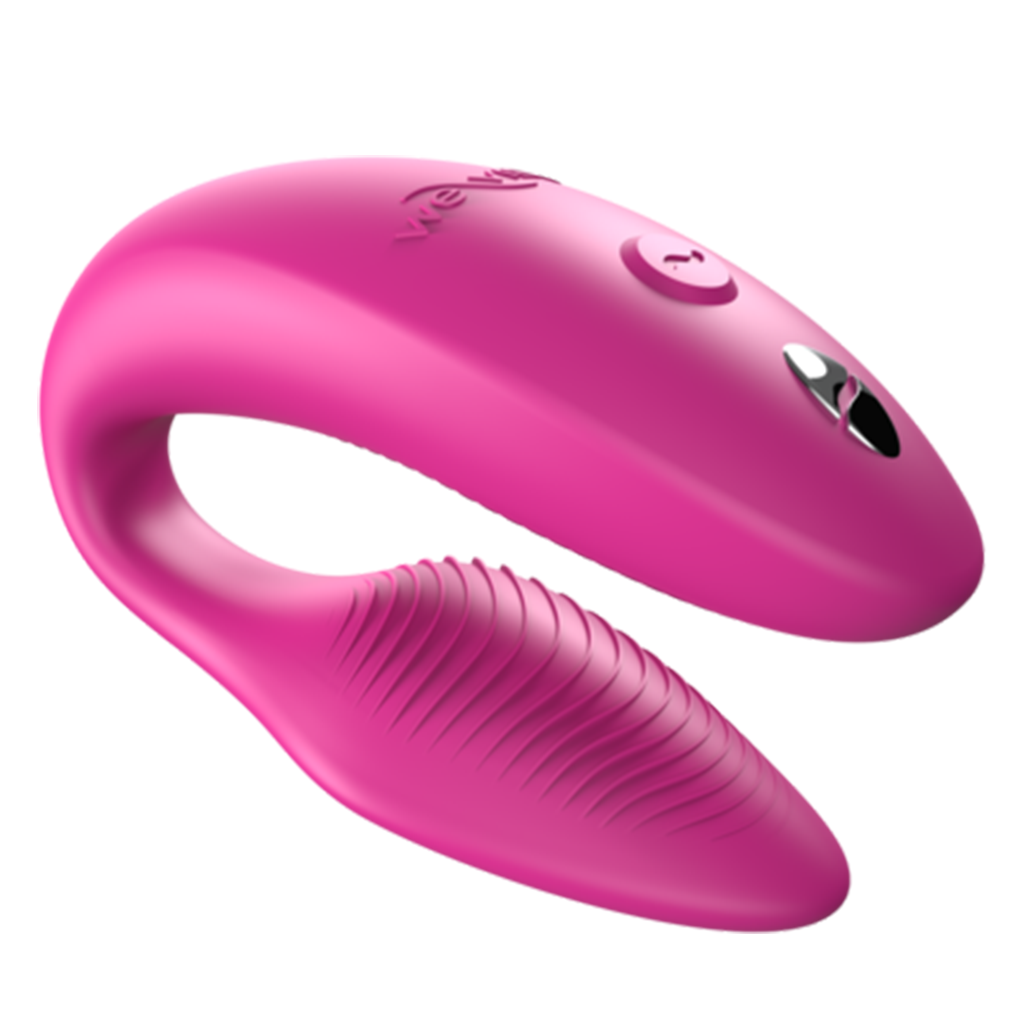 Vibrateur double stimulation connecté 