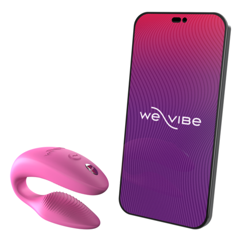 Vibrateur double stimulation connecté 